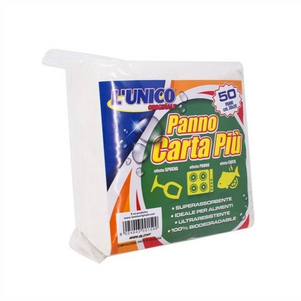 UNICO PANNO CARTA PIU' 40PZ. 