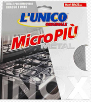 UNICO PANNO MICROPIU METAL CM.40X35