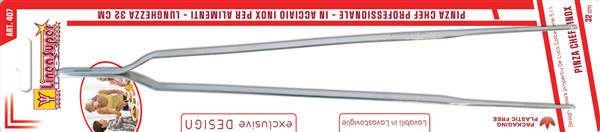 DE LUCA PINZA CHEF INOX 18/10 