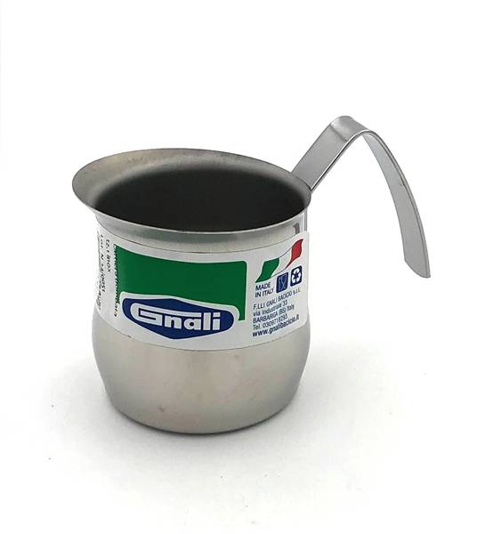 GNALI LATTIERA BOMBATA 1TZ INOX 18/10 