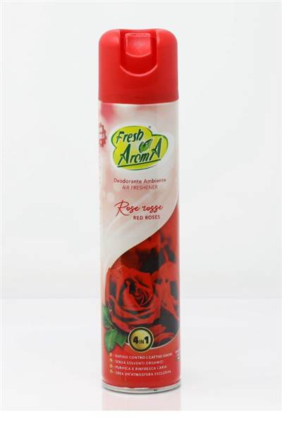 FRESH AROMA DEO AMB. 300ML. ROSE ROSSE 