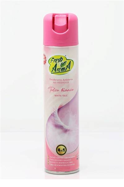 FRESH AROMA DEO AMB. 300ML. TALCO BIANCO 