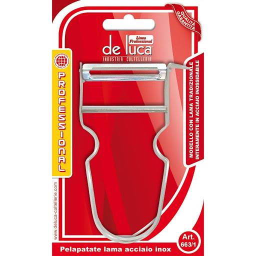 DE LUCA PELAPATATE ACCIAIO INOX 