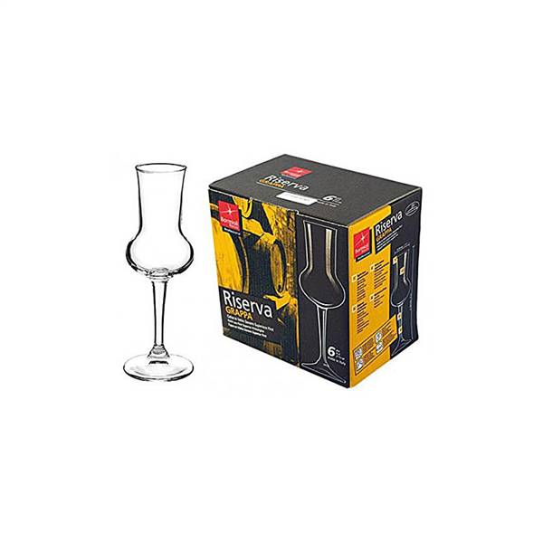 BORMIOLI RISERVA CALICE GRAPPA 6PZ 