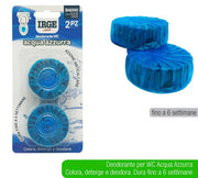 IRGE DEODORANTE ACQUA AZZURRA WC 2PZ. 