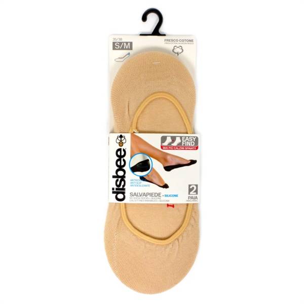 BTX SALVAPIEDE C/SILICONE 2PZ CARNE S/M 