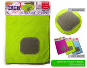 IRGE PANNO MICROFIBRA 30X40+FIBRA ABRASI 