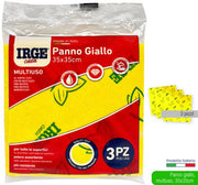 IRGE PANNO MULTIUSO GIALLO 3PZ. 