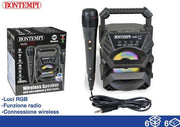 BONTEMPI MINI SPEAKER CON MICROFONO 