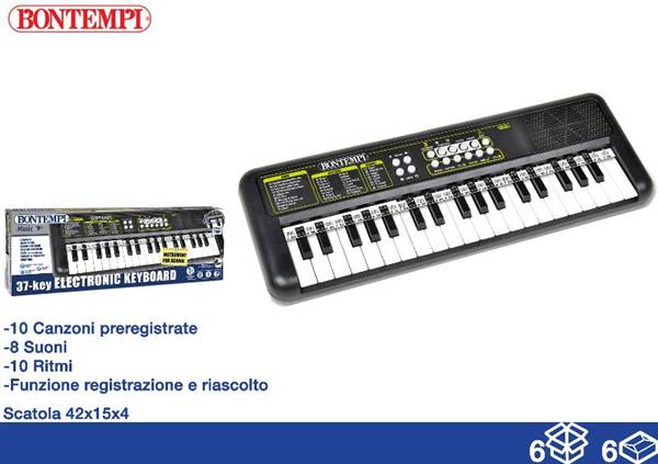 BONTEMPI TASTIERA 41CM 37 TASTI DIGITALE