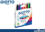 GIOTTO COLORI CERA 12PZ 