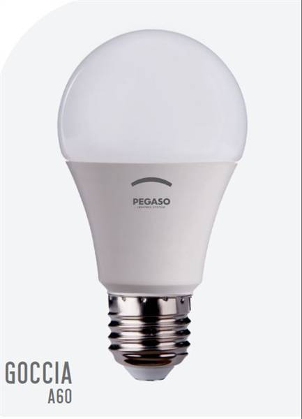 PEGASO LAMPADINA LED A60 8W E27 6000K 