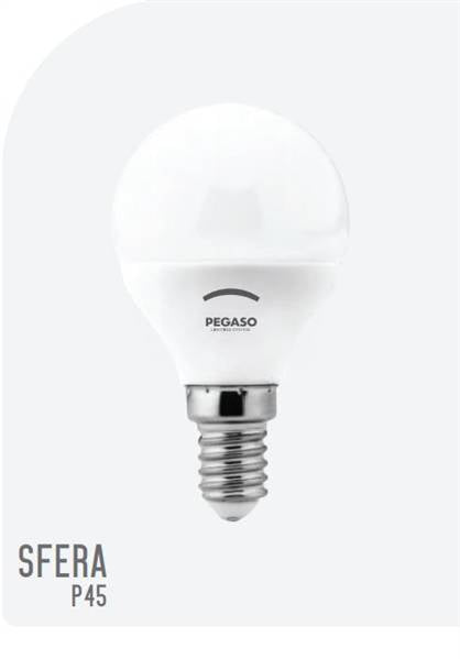 PEGASO LAMPADINA LED P45 7W E14 4000K 
