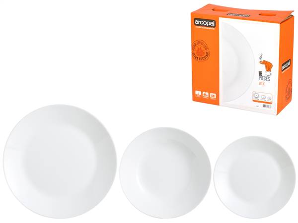 SERVIZIO TAVOLA 18PZ OPALE ZELIE 