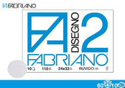FABRIANO ALBUM F2 10FF 24X33 LISCIO 