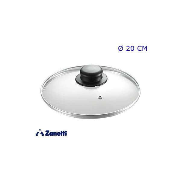 ZANETTI COPERCHIO VETRO CM.20 C/CRAVATTA 
