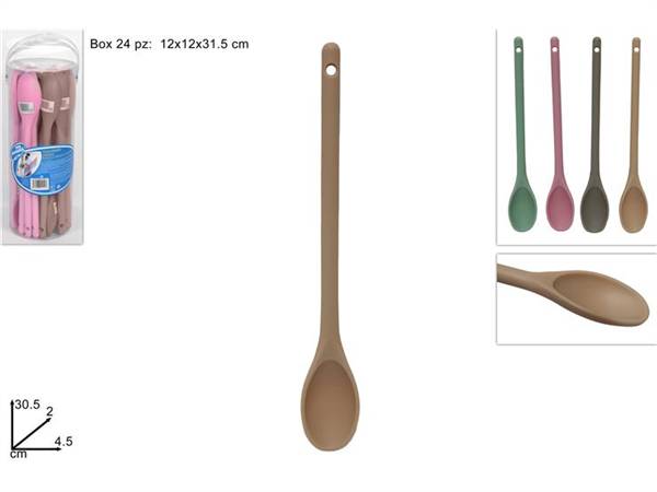 DUE ESSE CUCCHIAIO PLASTICA 4 COL. 