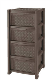 TONTARELLI CASSETT ARIANNA 4CASS WENGE' 