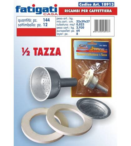 FATIGATI RICAMBI X CAFFETTIERA 1/2TZ. 