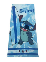 DISNEY TELO MARE STITCH BLU 
