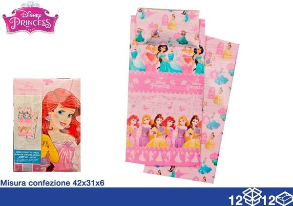 EOL COPPIA LENZUOLA 150X280 3PZ PRINC 