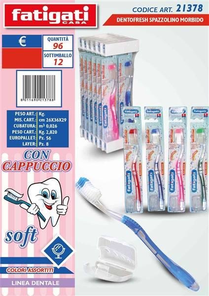 FATIGATI SPAZZOLINO DENTOFRESH MORBIDO 