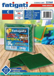 FATIGATI SPUGNA ABRASIVA 14X14 4PZ 