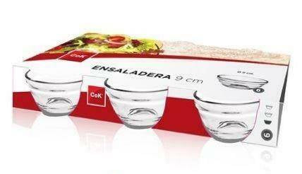 COK BOWL VETRO CM.9 6PZ 