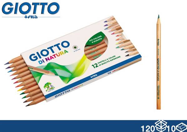GIOTTO COLORI NATURA 12PZ 
