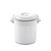 STEFANPLAST BIDONE LT.50 NEUTRO C/COPERC 