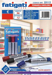 FATIGATI PENNARELLI INDELEBILI 3PZ. 