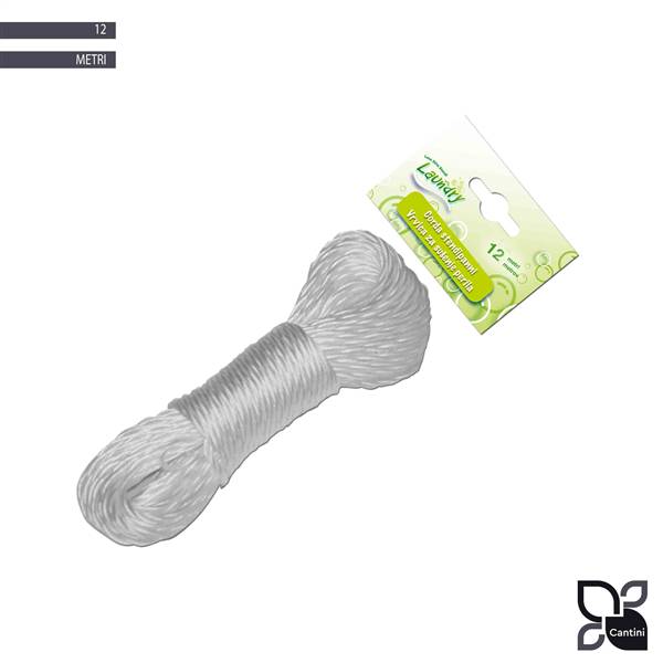 CANTINI CORDA STENDIPANNI PLASTIF. MT.12 