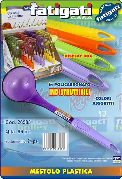 FATIGATI MESTOLO PLASTICA 
