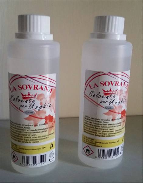 LA SOVRANA SOLVENTE PER UNGHIE 125ML. 