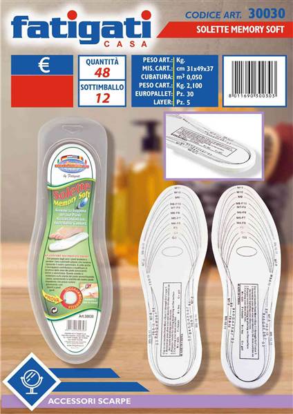 FATIGATI SOLETTA MEMORY SOFT 