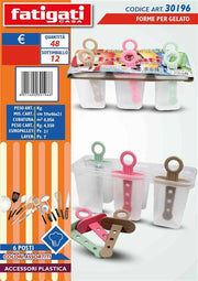 FATIGATI FORME X GELATO 6 POSTI 