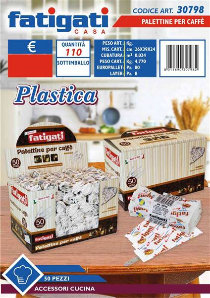 FATIGATI PALETTINE PER CAFFE' M/USO 