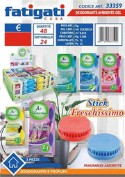 FATIGATI DEOD. AMBIENTE GEL 2PZ. STICK F 
