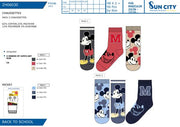 SUN CALZINI 3PZ MICKEY ZH06030 