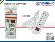 VARALUX SCARPETTA M/PRESA 3P C/INTERRUTT 