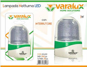 VARALUX LAMPADA LED NOTTURNA CON INTERRU 