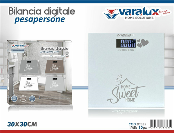 VARALUX BILANCIA DIGITALE BIANCA
