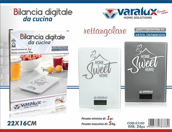 VARALUX BILANCIA DA CUCINA MONOCOLORE 
