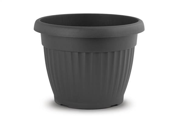 PLANA VASO MEDITERRANEO CM.30 ANTRACITE 