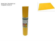 DUE ESSE TOVAGLIETTE STRAPPO 20PZ 30X40 IN TNT GIALLO