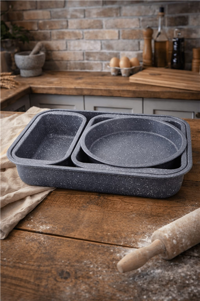 PLATINUM ROSTIERE E TEGLIE SET 4PZ 