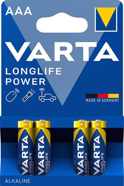 VARTA MINISTILO ALCALINE LONGLIFE 4PZ 