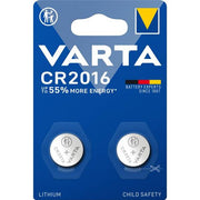 VARTA BATTERIE LITHIUM CR2016 2PZ 