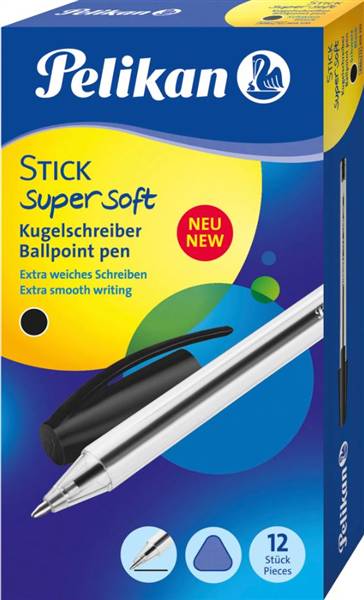 PELIKAN SFERA STICK SUPER SOFT NERO 