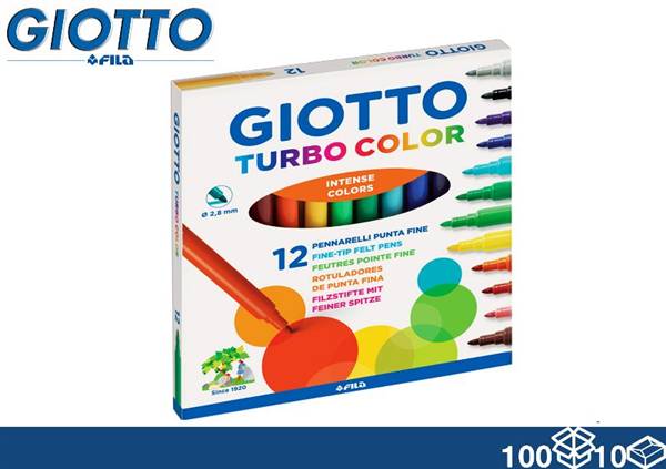 GIOTTO COLORI TURBO COLOR 12PZ 